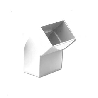 ΔΡΙΒΑΣ ΠΛΑΣΤ - ΓΩΝΙΑ 6x10 ΚΑΘΕΤΗ 45° ΛΕΥΚΗ (1-05-02-0610)