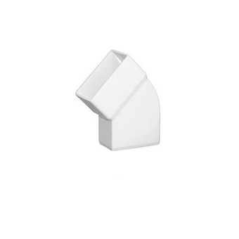 ΔΡΙΒΑΣ ΠΛΑΣΤ - ΓΩΝΙΑ 6x10 ΠΛΑΓΙΑ 45° ΛΕΥΚΗ (1-05-04-0610)