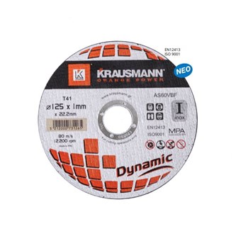 KRAUSMANN - AS60VBF ΔΙΣΚΟΙ ΚΟΠΗΣ ΜΕΤΑΛΛΟΥ DYNAMIC INOX (56830) KRAUSMANN - AS60VBF ΔΙΣΚΟΙ ΚΟΠΗΣ ΜΕΤΑΛΛΟΥ DYNAMIC INOX (56830)