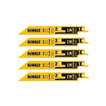 DEWALT - DT2417 ΛΑΜΕΣ ΣΕΓΑΤΣΑΣ-ΣΠΑΘΟΣΕΓΑΣ ΜΕΤΑΛΛΟΥ 152mm 5τεμ. 