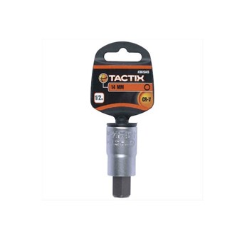 TACTIX - ΚΑΡΥΔΑΚΙΑ ΜΥΤΗ TORX CR-V 1/2 inch ΜΕ ΚΑΡΤΕΛΑ ΑΝΑΡΤΗΣΗΣ (361401)