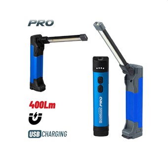 BORMANN - BPR6025 ΦΑΚΟΣ/ΛΑΜΠΑ ΕΡΓΑΣΙΑΣ ΕΠΑΝΑΦΟΡΤΙΖΟΜΕΝΟΣ LED, 400Lm (030010)