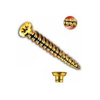 FISCO - ΒΙΔΕΣ ΤΣΙΜΕΝΤΟΥ STARTECH BETON ΦΡΕΖΑΤΕΣ ΙΡΙΔΙΟΥ TORX T30 100τεμ. (27777)