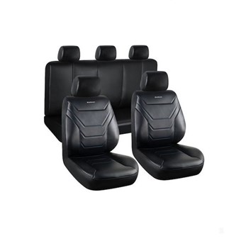 BORMANN - BWC3500 ΣΕΤ ΚΑΛΥΜΜΑΤΑ ΑΥΤΟΚΙΝΗΤΟΥ 11 ΤΕΜΑΧΙΑ ΔΕΡΜΑΤΙΝΗ, ΜΑΥΡΟ (026686)