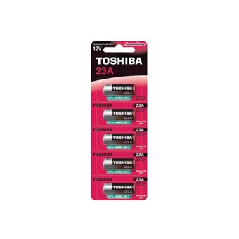 TOSHIBA - ΜΠΑΤΑΡΙΑ ΑΛΚΑΛΙΚΗ SPECIAL 12V 23A BLISTER 5τεμ. (23A BP-5C) TOSHIBA - ΜΠΑΤΑΡΙΑ ΑΛΚΑΛΙΚΗ SPECIAL 12V 23A BLISTER 5τεμ. (23A BP-5C)