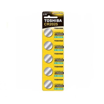 TOSHIBA - ΜΠΑΤΑΡΙΑ ΚΟΥΜΠΙ LI-ION 3V CR2025 BLISTER 5τεμ. (CR2025 PW BP-5) TOSHIBA - ΜΠΑΤΑΡΙΑ ΚΟΥΜΠΙ LI-ION 3V CR2025 BLISTER 5τεμ. (CR2025 PW BP-5)