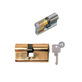 CISA - ASTRAL ΚΥΛΙΝΔΡΟΙ ΥΠΕΡΑΣΦΑΛΕΙΑΣ ΧΡΥΣΟΙ ΜΕ ΑΝΤΟΧΗ ΣΤΗΝ ΔΙΑΤΡΗΣΗ 5 ΚΛΕΙΔΙΑ (OA310-11)