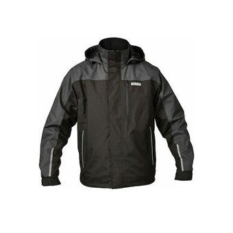 DEWALT - ΤΖΑΚΕΤ ΑΔΙΑΒΡΟΧΑ STORM ΜΑΥΡΟ-ΓΚΡΙ RIP-STOP (DWC48-013)