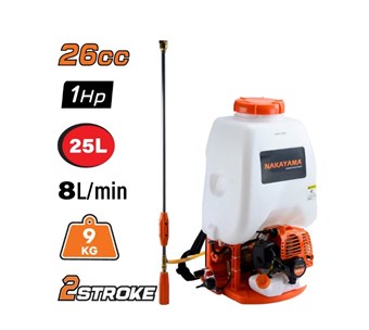 NAKAYAMA - NS2635 ΨΕΚΑΣΤΗΡΑΣ ΠΛΑΤΗΣ ΔΙΧΡΟΝΟΣ 26cc, 25Lt