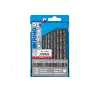 KRINO - ΤΡΥΠΑΝΙΑ ΜΕΤΑΛΛΟΥ ΚΟΒΑΛΤΙΟΥ 5% ΣΕΤ 13τεμ. (01155)