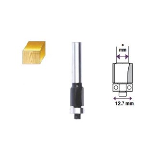 TACTIX - ΚΟΠΤΗΡΑΣ ΡΟΥΤΕΡ ΕΥΘΕΙΑΣ ΜΕ ΟΔΗΓΟ 12.7mm (42738)