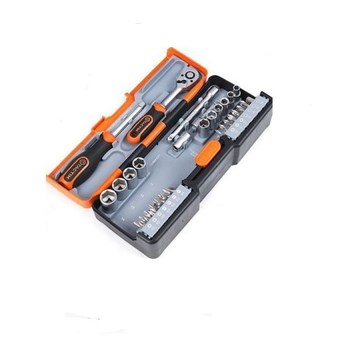 TACTIX - ΚΑΡΥΔΑΚΙΑ 1/4 inch ΣΕΤ 43τεμ. (365060) TACTIX - ΚΑΡΥΔΑΚΙΑ 1/4 inch ΣΕΤ 43τεμ. (365060)