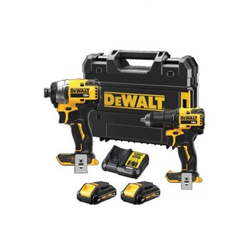 DEWALT - DCK2062P2T 18V XR LI-ION ΚΡΟΥΣΤΙΚΟ ΔΡΑΠΑΝΟΚΑΤΣΑΒΙΔΟ + ΠΑΛΜΙΚΟ ΚΑΤΣΑΒΙΔΙ ΣΕ ΕΡΓΑΛΕΙΟΘΗΚΗ, 2 x 5.0 Ah Li-ion DEWALT - DCK2062P2T 18V XR LI-ION ΚΡΟΥΣΤΙΚΟ ΔΡΑΠΑΝΟΚΑΤΣΑΒΙΔΟ + ΠΑΛΜΙΚΟ ΚΑΤΣΑΒΙΔΙ ΣΕ ΕΡΓΑΛΕΙΟΘΗΚΗ, 2 x 5.0 Ah Li-ion