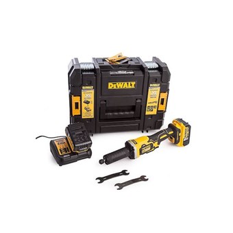 DEWALT - DCG426P2 18V XR LI-ION ΕΥΘΥΣ ΛΕΙΑΝΤΗΡΑΣ 6mm 2x5.0Ah Li-ion    