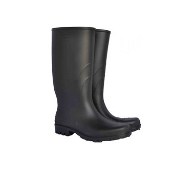 ΓΑΛΟΤΣΕΣ PVC ΙΤΑΛΙΑΣ ΓΟΝΑΤΟΥ ΜΑΥΡΕΣ (41576)