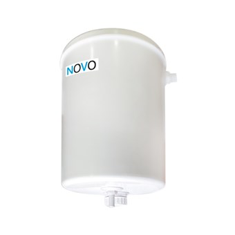 NOVO - ΚΑΖΑΝΑΚΙ ΣΤΡΟΓΓΥΛΟ ΠΛΑΣΤΙΚΟ ΜΕ ΜΗΧΑΝΙΣΜΟ ΑΕΡΟΣ (70-05900)