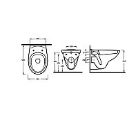 EGESERAMIK - ΚΡΕΜΑΣΤΗ ΛΕΚΑΝΗ Simena ΧΩΡΙΣ ΚΑΛΥΜΜΑ (58-51010)