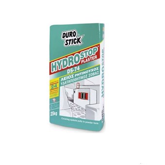 DUROSTICK HYDROSTOP PLASTER DS-74 ΛΕΙΟΣ ΡΗΤΙΝΟΥΧΟΣ ΥΔΑΤΑΠΩΘΗΤΙΚΟΣ ΣΟΒΑΣ ΤΕΛΙΚΗΣ ΣΤΡΩΣΗΣ - ΒΑΣΗ ΔΗΜΙΟΥΡΓΙΑΣ 24ΑΡΩΝ ΑΠΟΧΡΩΣΕΩΝ 25kg DUROSTICK HYDROSTOP PLASTER DS-74 ΛΕΙΟΣ ΡΗΤΙΝΟΥΧΟΣ ΥΔΑΤΑΠΩΘΗΤΙΚΟΣ ΣΟΒΑΣ ΤΕΛΙΚΗΣ ΣΤΡΩΣΗΣ - ΒΑΣΗ ΔΗΜΙΟΥΡΓΙΑΣ 24ΑΡΩΝ ΑΠΟΧΡΩΣΕΩΝ 25kg