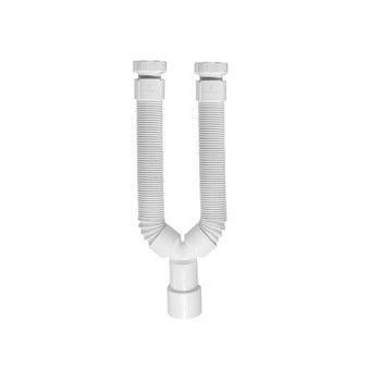 VIOSPIRAL - ΣΙΦΩΝΙ ΝΕΡΟΧΥΤΗ ΔΙΠΛΟ ΕΥΚΑΜΠΤΟ Β.Τ. ΜΕ ΠΛΑΣΤΙΚΟ ΠΑΞΙΜΑΔΙ 1 1/2 inch x Ø40-50mm (00-0990/S) 