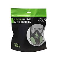 VIOPSEC - ΜΑΣΚΑ ΜΙΣΟΥ ΠΡΟΣΩΠΟΥ BLS 8000 SERIES Πράσινο/Μαύρο (BLS8000)