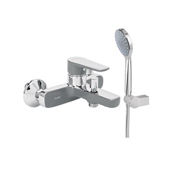 MODEA - ΜΠΑΤΑΡΙΑ ΛΟΥΤΡΟΥ OPTIMA VIVID ΓΚΡΙ ΜΑΤ - ΧΡΩΜΕ (00-02532)