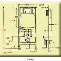 GLORIA MAXI ΒΑΡΕΩΣ ΤΥΠΟΥ ΠΛΗΡΕΣ ΚΑΖΑΝΑΚΙ ΕΝΤΟΙΧΙΣΜΟΥ (27-1103) - HUIDA