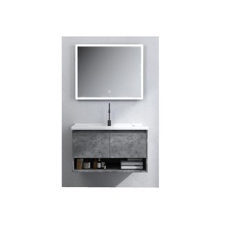 GLORIA TORE ΠΑΓΚΟΣ ΜΕ ΠΟΡΤΕΣ (47-8047) ΜΕ ΝΙΠΤΗΡΑ ΠΟΡΣΕΛΑΝΗΣ (27-8047) & ΚΑΘΡΕΠΤΗ ΜΕ ΦΩΣ LED (60-8060) - HUIDA