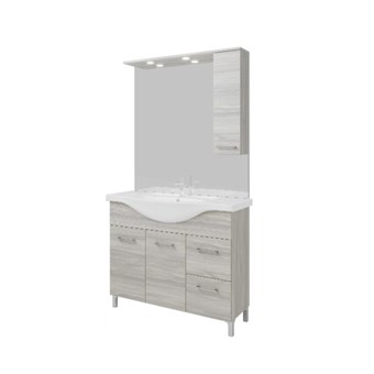 GLORIA RUBINO - 105 ROVERE GRIGIO ΠΑΓΚΟΣ ΜΕ ΠΟΡΤΕΣ (67-1051) ΜΕ ΝΙΠΤΗΡΑ ΠΟΡΣΕΛΑΝΗΣ (27-1051) & ΚΑΘΡΕΠΤΗ ΜΕ ΝΤΟΥΛΑΠΙ ΚΑΙ ΦΩΣ LED (67-1050) - HUIDA GLORIA RUBINO - 105 ROVERE GRIGIO ΠΑΓΚΟΣ ΜΕ ΠΟΡΤΕΣ (67-1051) ΜΕ ΝΙΠΤΗΡΑ ΠΟΡΣΕΛΑΝΗΣ (27-1051) & ΚΑΘΡΕΠΤΗ ΜΕ ΝΤΟΥΛΑΠΙ ΚΑΙ ΦΩΣ LED (67-1050) - HUIDA