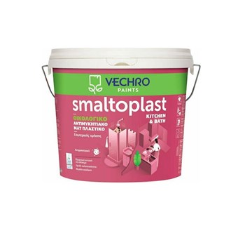 VECHRO - SMALTOPLAST KITCHEN & BATH / ΟΙΚΟΛΟΓΙΚΟ ANTIMYKHTIAKO MAT ΠΛΑΣΤΙΚΟ ΧΡΩΜΑ ΕΣΩΤΕΡΙΚΗΣ ΧΡΗΣΗΣ ΛΕΥΚΟ