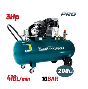 BORMANN - BAT5090 PRO ΑΕΡΟΣΥΜΠΙΕΣΤΗΣ ΜΕ ΙΜΑΝΤΑ 200Lt, 3Hp BORMANN - BAT5090 PRO ΑΕΡΟΣΥΜΠΙΕΣΤΗΣ ΜΕ ΙΜΑΝΤΑ 200Lt, 3Hp