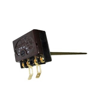 ΘΕΡΜΟΣΤΑΤΗΣ ΚΑΘΕΤΟΥ ΘΕΡΜΟΣΙΦΩΝΑ ΜΕ 4 ΕΠΑΦΕΣ ΚΑΦΕ 20Α ΜΕ 2 ΛΑΜΑΚΙΑ THERMOWATT ΙΤΑΛΙΑΣ (11448)