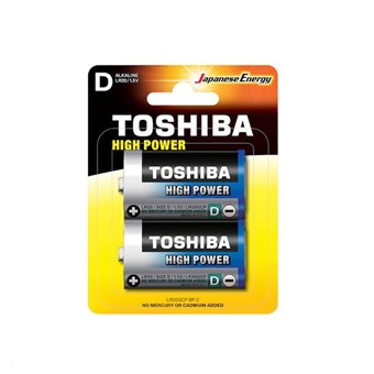 TOSHIBA - ΜΠΑΤΑΡΙΑ ΑΛΚΑΛΙΚΗ HIGH POWER D LR20GCP BP-2 2τεμ. (LR20GCP BP-2) TOSHIBA - ΜΠΑΤΑΡΙΑ ΑΛΚΑΛΙΚΗ HIGH POWER D LR20GCP BP-2 2τεμ. (LR20GCP BP-2)
