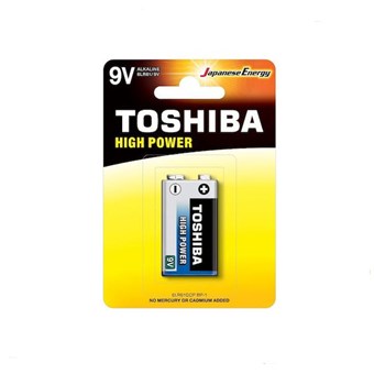 TOSHIBA - ΜΠΑΤΑΡΙΑ ΑΛΚΑΛΙΚΗ HIGH POWER 9V 6LR61GCP BP-1 (6LR61GCP BP-1) TOSHIBA - ΜΠΑΤΑΡΙΑ ΑΛΚΑΛΙΚΗ HIGH POWER 9V 6LR61GCP BP-1 (6LR61GCP BP-1)