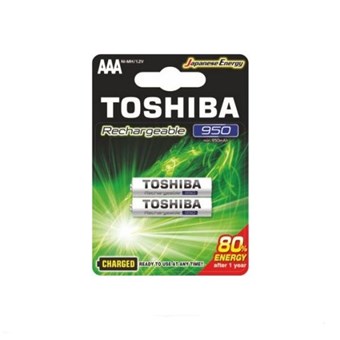 TOSHIBA - ΜΠΑΤΑΡΙΑ ΕΠΑΝΑΦΟΡΤΙΖΟΜΕΝΗ ΝΙΜΗ 950mAH AAA 2τεμ. (TNH-03GAE 2BP) TOSHIBA - ΜΠΑΤΑΡΙΑ ΕΠΑΝΑΦΟΡΤΙΖΟΜΕΝΗ ΝΙΜΗ 950mAH AAA 2τεμ. (TNH-03GAE 2BP)