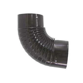 ΓΩΝΙΑ ΕΜΑΓΙΕ ΜΑΥΡΗ Ø120 90° ΜΟΙΡΩΝ (12123)