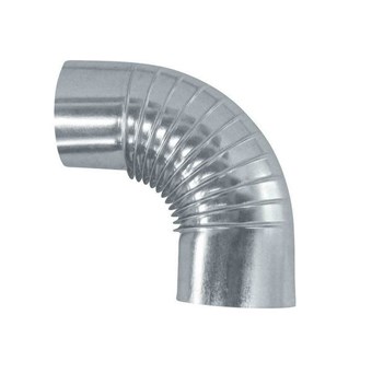 ΓΩΝΙΑ ΣΟΜΠΑΣ ΓΑΛΒΑΝΙΖΕ Ø180 90° ΜΟΙΡΩΝ (12229)