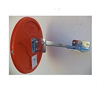 DOORADO - ΚΑΘΡΕΦΤΗΣ ΑΣΦΑΛΕΙΑΣ 30cm ΕΝΙΣΧΥΜΕΝΟΣ ΕΣΩΤΕΡΙΚΟΣ ΚΟΚΚΙΝΟΣ (PARK-JCM-30)