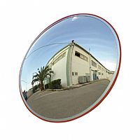 DOORADO - ΚΑΘΡΕΦΤΗΣ ΑΣΦΑΛΕΙΑΣ 60cm ΚΟΚΚΙΝΟΣ ΕΝΙΣΧΥΜΕΝΟΣ (PARK-CM-60)