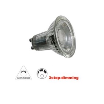 LED ΛΑΜΠΑ ADELEQ GU10 SMD ΓΥΑΛΙΝΗ 6W 230V 40° ΝΤΙΜΑΡΙΣΜΑ 3 ΕΠΙΠΕΔΩΝ ΘΕΡΜΟ ΦΩΣ 3000Κ (13-1016009) LED ΛΑΜΠΑ ADELEQ GU10 SMD ΓΥΑΛΙΝΗ 6W 230V 40° ΝΤΙΜΑΡΙΣΜΑ 3 ΕΠΙΠΕΔΩΝ ΘΕΡΜΟ ΦΩΣ 3000Κ (13-1016009)