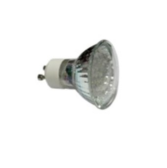 LED ΛΑΜΠΑ ADELEQ GU10 24LED 1,4W 230V 30° ΨΥΧΡΟ ΦΩΣ 6000Κ (14-40200)