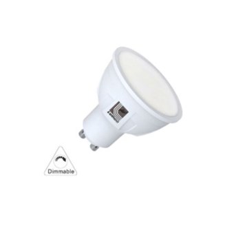 LED ΛΑΜΠΑ ADELEQ GU10 6W 230V ME 7 CHIP SMD2835 ΝΤΙΜΑΡΙΖΟΜΜΕΝΗ ΨΥΧΡΟ ΦΩΣ 6200Κ (13-102609)