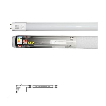LED ΛΑΜΠΑ ADELEQ ΦΘΟΡΙΟΥ Τ8 150cm 23W 230V 270° ΜΟΝΗΣ ΤΡΟΦΟΔΟΣΙΑΣ ΓΥΑΛΙΝΗ ΛΕΥΚΟ ΦΩΣ 4000Κ (13-01231) LED ΛΑΜΠΑ ADELEQ ΦΘΟΡΙΟΥ Τ8 150cm 23W 230V 270° ΜΟΝΗΣ ΤΡΟΦΟΔΟΣΙΑΣ ΓΥΑΛΙΝΗ ΛΕΥΚΟ ΦΩΣ 4000Κ (13-01231)