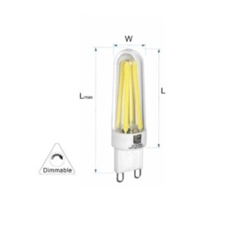 LED ΛΑΜΠΑ ADELEQ G9 3,5W 230VAC ΚΕΡΑΜΙΚΗ ΒΑΣΗ ΝΤΙΜΑΡΙΖΟΜΜΕΝΗ ΛΕΥΚΟ ΦΩΣ 4000Κ (13-913519) LED ΛΑΜΠΑ ADELEQ G9 3,5W 230VAC ΚΕΡΑΜΙΚΗ ΒΑΣΗ ΝΤΙΜΑΡΙΖΟΜΜΕΝΗ ΛΕΥΚΟ ΦΩΣ 4000Κ (13-913519)