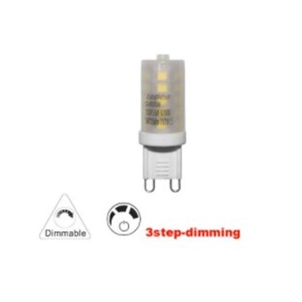 LED ΛΑΜΠΑ ADELEQ G9 3,5W 230V ΚΕΡΑΜΙΚΗ ΒΑΣΗ ΝΤΙΜΑΡΙΖΟΜΜΕΝΗ 3 ΕΠΙΠΕΔΩΝ ΘΕΡΜΟ ΦΩΣ 3000Κ (13-9935009) LED ΛΑΜΠΑ ADELEQ G9 3,5W 230V ΚΕΡΑΜΙΚΗ ΒΑΣΗ ΝΤΙΜΑΡΙΖΟΜΜΕΝΗ 3 ΕΠΙΠΕΔΩΝ ΘΕΡΜΟ ΦΩΣ 3000Κ (13-9935009)