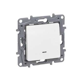 ΜΠΟΥΤΟΝ ΦΩΤΕΙΝΟ LEGRAND NILOE ΛΕΥΚΟ (764522)