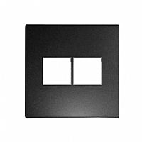 ΠΛΑΚΙΔΙΑ ΠΡΙΖΑΣ DATA ADELEQ ΔΙΠΛΕΣ RJ45+RJ45 CAT6 (15-0752)