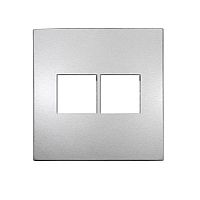 ΠΛΑΚΙΔΙΑ ΠΡΙΖΑΣ DATA ADELEQ ΔΙΠΛΕΣ RJ45+RJ45 CAT6 (15-0752)