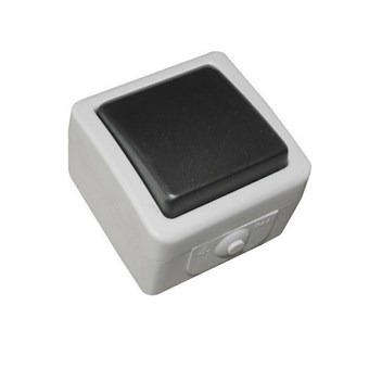 ΔΙΑΚΟΠΤΗΣ ADELEQ ΕΞΩΤΕΡΙΚΟΣ ΣΤΕΓΑΝΟΣ IP44 10A ΑΛΛΕ-ΡΕΤΟΥΡ ΓΚΡΙ (13-11501212)