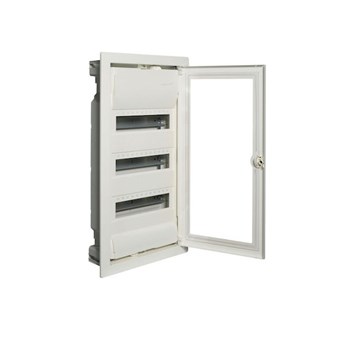 HAGER - VOLTA ΠΙΝΑΚΑΣ ΡΕΥΜΑΤΟΣ ΧΩΝΕΥΤΟΣ 3x12 ΜΕ ΔΙΑΦΑΝΗ ΠΟΡΤΑ (VU36NG) HAGER - VOLTA ΠΙΝΑΚΑΣ ΡΕΥΜΑΤΟΣ ΧΩΝΕΥΤΟΣ 3x12 ΜΕ ΔΙΑΦΑΝΗ ΠΟΡΤΑ (VU36NG)