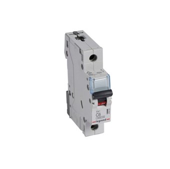 LEGRAND - ΑΣΦΑΛΕΙΕΣ ΠΙΝΑΚΑ TX3 6KA ΤΥΠΟΥ C 1Π (403430)